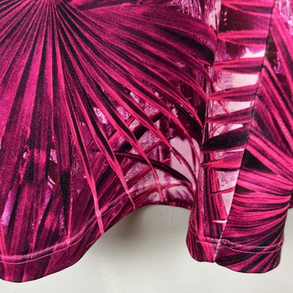 Reel Legends Tropical Performance Keep It Cool Short Sleeve Dress XL Pink - Picture 9 of 11